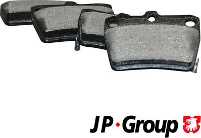JP Group 4863701210 - Гальмівні колодки, дискові гальма autocars.com.ua