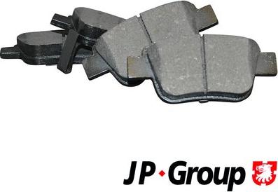 JP Group 4863701410 - Тормозные колодки, дисковые, комплект avtokuzovplus.com.ua