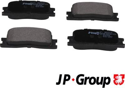 JP Group 4863702110 - Тормозные колодки, дисковые, комплект autodnr.net