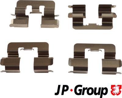 JP Group 4864004010 - Комплектуючі, колодки дискового гальма autocars.com.ua