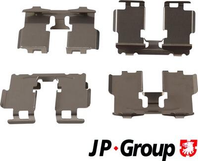 JP Group 4864004210 - Комплектуючі, колодки дискового гальма autocars.com.ua