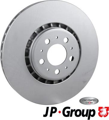 JP Group 4963100900 - Гальмівний диск autocars.com.ua