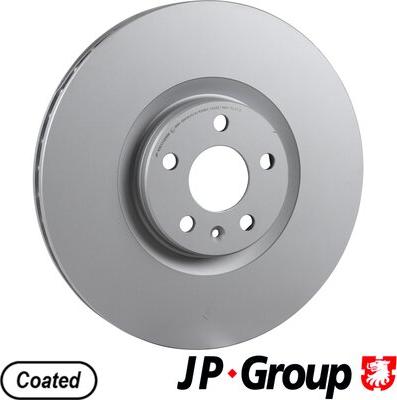 JP Group 4963102000 - Гальмівний диск autocars.com.ua