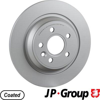 JP Group 4963201300 - Гальмівний диск autocars.com.ua