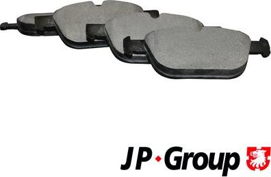 JP Group 4963601010 - Тормозные колодки, дисковые, комплект avtokuzovplus.com.ua