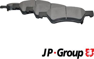 JP Group 5063600610 - Тормозные колодки, дисковые, комплект avtokuzovplus.com.ua