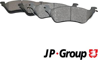 JP Group 5063700210 - Тормозные колодки, дисковые, комплект autodnr.net