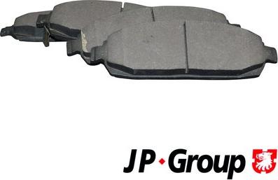 JP Group 5563600210 - Гальмівні колодки, дискові гальма autocars.com.ua