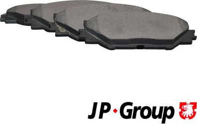 JP Group 5863600210 - Гальмівні колодки, дискові гальма autocars.com.ua