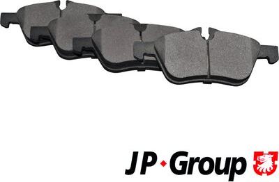 JP Group 6063600210 - Гальмівні колодки, дискові гальма autocars.com.ua