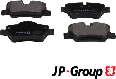 JP Group 6063700310 - Гальмівні колодки, дискові гальма autocars.com.ua