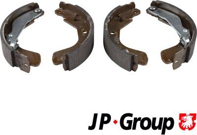 JP Group 6363900110 - Комплект тормозных колодок, барабанные autodnr.net