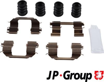 JP Group 6364002710 - Комплектуючі, колодки дискового гальма autocars.com.ua