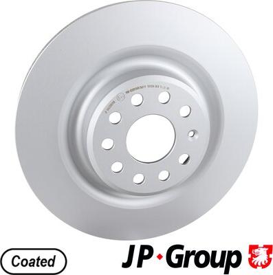 JP Group 6563200100 - Гальмівний диск autocars.com.ua