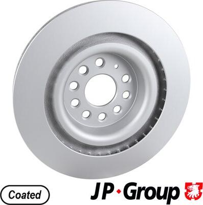 JP Group 6563200100 - Гальмівний диск autocars.com.ua