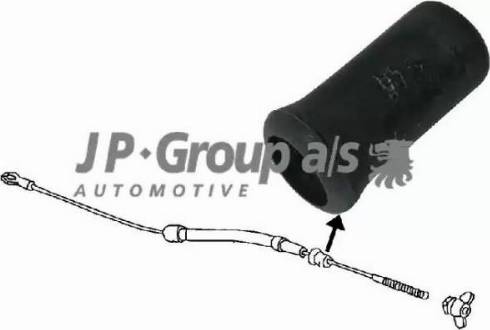 JP Group 8170250602 - Втулка троса щеплення autocars.com.ua