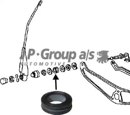JP Group 8198151402 - Пыльник, тяги и рычаги привода стеклоочистителя avtokuzovplus.com.ua