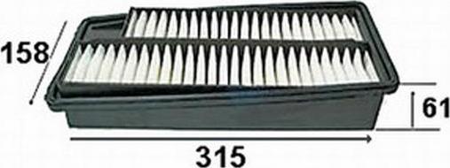 JS Asakashi A860J - Повітряний фільтр autocars.com.ua