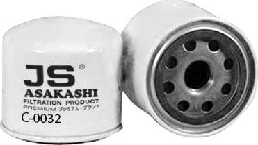 JS Asakashi C0032 - Масляний фільтр autocars.com.ua