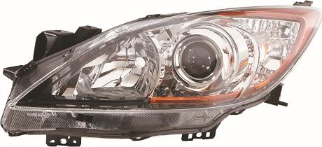 J&S Automotive AD662918 - Основна фара autocars.com.ua