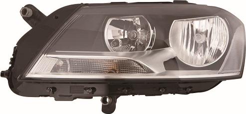 J&S Automotive AD852518 - Основна фара autocars.com.ua