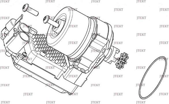 JTEKT 6906003102 - Електромотор, рульовий механізм autocars.com.ua