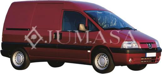 Jumasa 53001042 - Внутрішнє дзеркало autocars.com.ua