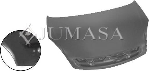 Jumasa 05031058 - Капот двигуна autocars.com.ua