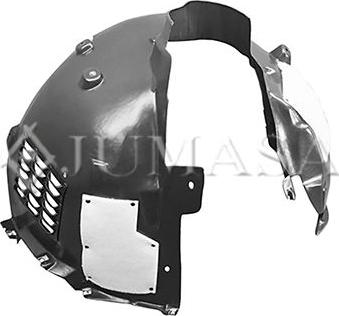 Jumasa 08721082 - Обшивка, колісна ніша autocars.com.ua