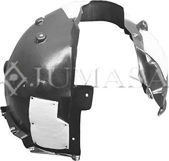 Jumasa 08741082 - Обшивка, колісна ніша autocars.com.ua