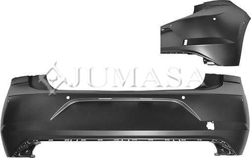 Jumasa 25445584 - Буфер, бампер autocars.com.ua