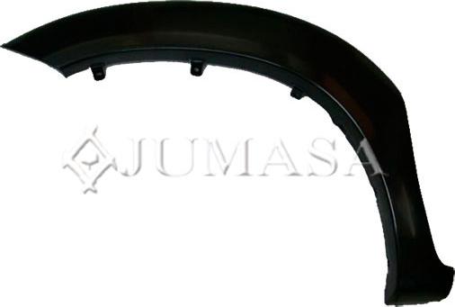 Jumasa 30015184 - Облицювання / захисна накладка, крило autocars.com.ua