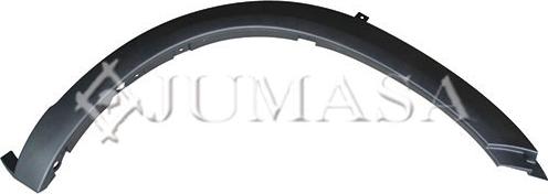 Jumasa 30021697 - Облицювання / захисна накладка, крило autocars.com.ua