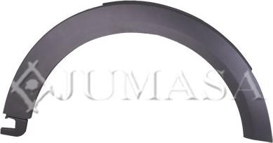 Jumasa 30022209 - Облицювання / захисна накладка, крило autocars.com.ua