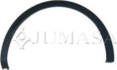 Jumasa 30424013 - Облицювання / захисна накладка, крило autocars.com.ua