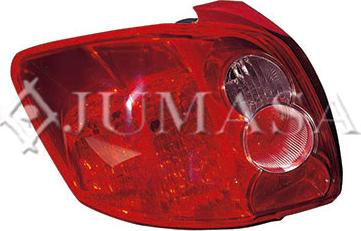 Jumasa 42415138 - Задній ліхтар autocars.com.ua