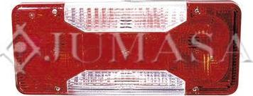Jumasa 42431697 - Розсіювач, задній ліхтар autocars.com.ua