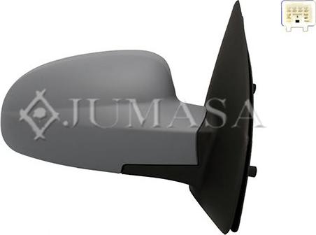 Jumasa 54321430 - Зовнішнє дзеркало autocars.com.ua