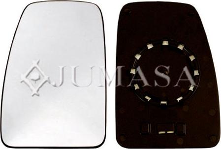 Jumasa 55014095 - Дзеркальне скло, зовнішнє дзеркало autocars.com.ua