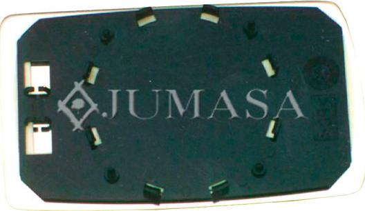 Jumasa 55020120 - Дзеркальне скло, зовнішнє дзеркало autocars.com.ua