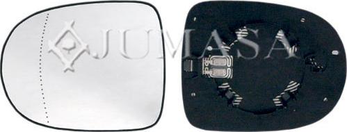 Jumasa 55324060 - Дзеркальне скло, зовнішнє дзеркало autocars.com.ua