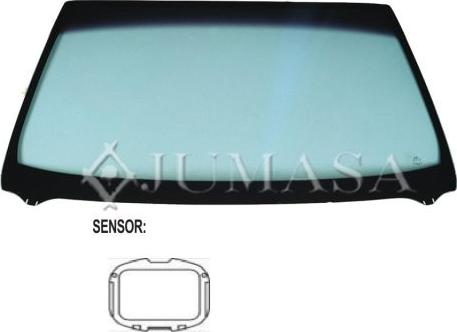 Jumasa V3034714 - Вітрове скло autocars.com.ua