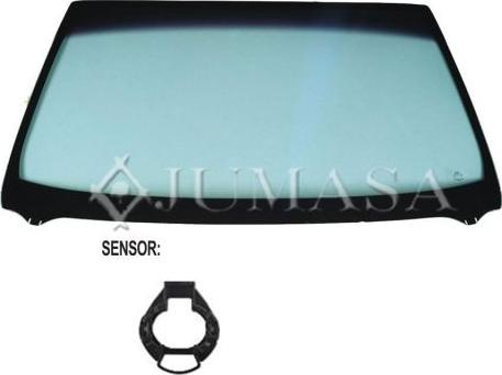 Jumasa V3300456 - Вітрове скло autocars.com.ua