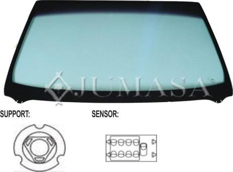 Jumasa V3331073 - Вітрове скло autocars.com.ua