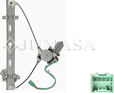 Jumasa ZR HDO62 L C - Підйомний пристрій для вікон autocars.com.ua