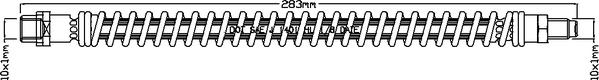 Juratek JBH1141 - Тормозной шланг autodnr.net