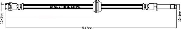 Juratek JBH1222 - Тормозной шланг avtokuzovplus.com.ua