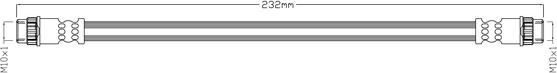 Juratek JBH1467 - Тормозной шланг autodnr.net