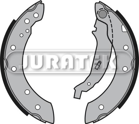 Juratek JBS1001 - Комплект тормозных колодок, барабанные autodnr.net