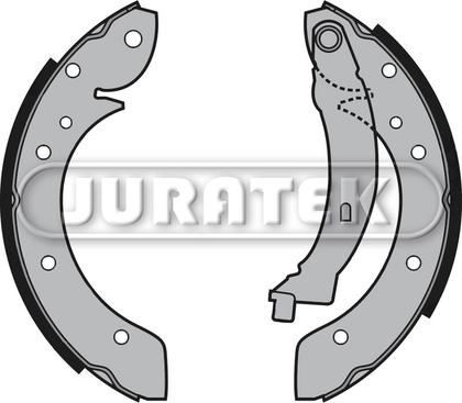 Juratek JBS1007 - Комплект гальм, барабанний механізм autocars.com.ua